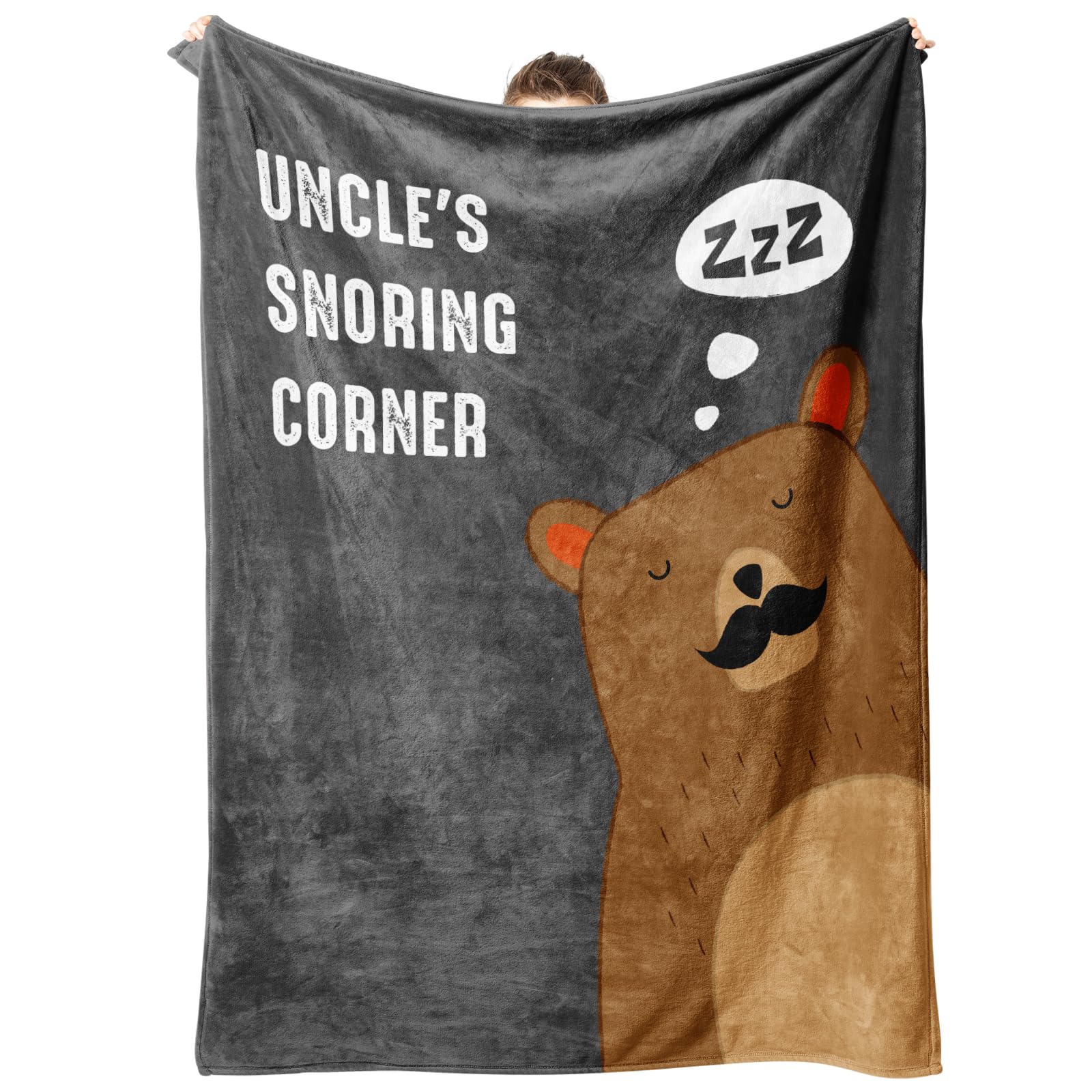 Niyewsor Uncle Gifts from Nephew Niece, Funny Uncle Blanket, Gifts for Uncles on Birthday, Fathers Day, Christmas, Uncle's...