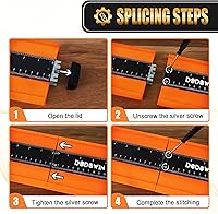 Vista 7 de dodowin Medidor de contorno conectable de 10+5 pulgadas, regalos de Navidad para hombre, para papá, él, marido, relleno de calcetines para hombres