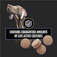 Vista 4 de Purina Pro Plan - Suplementos veterinarios FortiFlora Probióticos para perros, tabletas masticables para la salud digestiva intestinal y diarrea