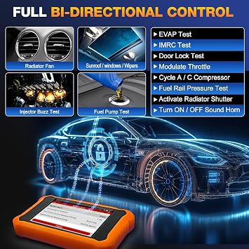 2026 LAUNCH Creader Elite V3.0 fit for GM Bi-Directional Scan Tool, All Reset Full System Diagnostic Scanner, AUTOVIN, Full OBD2 Code Reader for Buick/Chevrolet/Cadillac/GMC, Lifetime Free Update