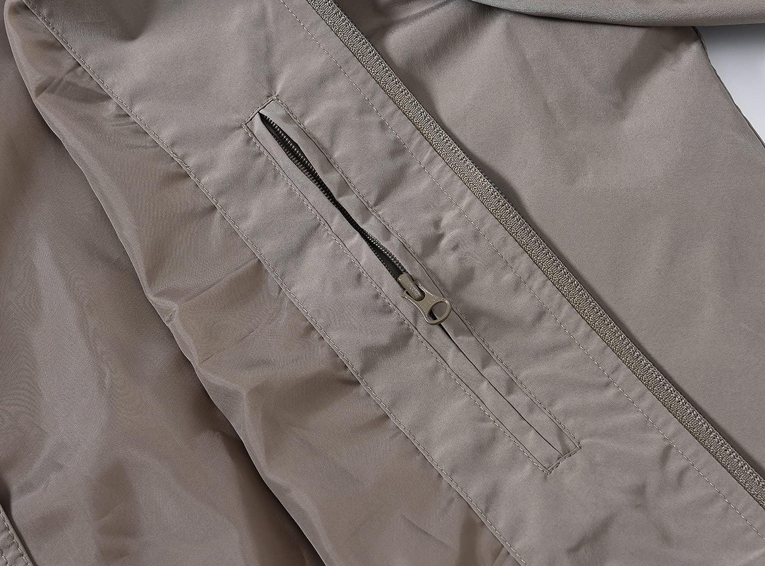 JHMORP Men's Lightweight Bomber Jacket Causal Windbreaker Running Athletic Track Jacket : Everything Else