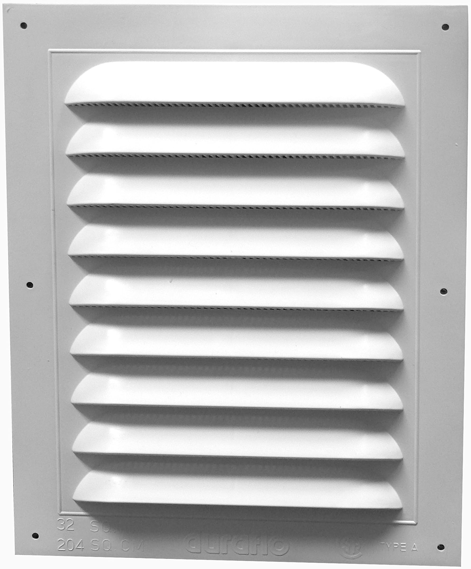 Duraflo 620812 Gable Vent, 8-Inch X 12-Inch