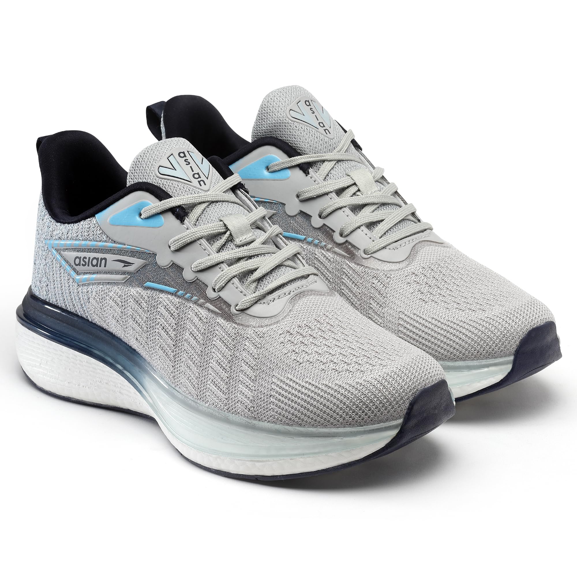 ASIAN Mens Lightfoam-01 Sports Running Shoes with Tri Knit Design Technology Lightweight & TPR Outsole with Memory Foam Insole Casual Sneaker Shoes for Mens & Boys (B0CN3HHBSH) Amazon Price History, Amazon Price Tracker