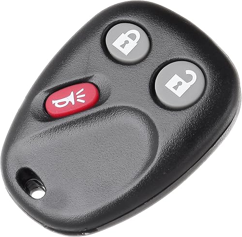 Miniatura 6 de SCITOO Opción de entrada sin llave con repuesto de carcasa sin llave para 3 botones 2003-2007 para Cadillac para Chevy para GMC para Hummer para