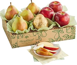 Harry & David Pears And Apples, Royal Riviera Pears, Gift Basket With Fruit, Fall Fruit Basket, Healthy Gift Basket