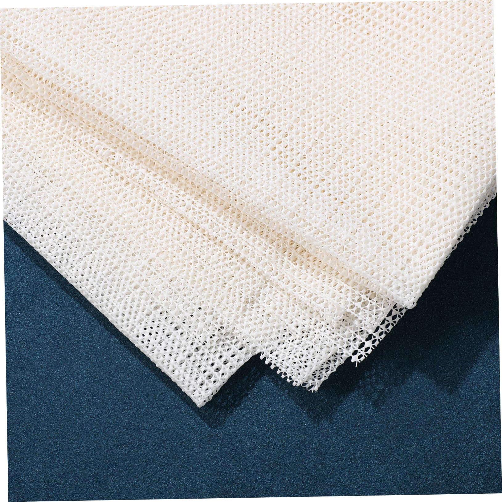 Hemobllo Tapis Antidérapant en PVC Blanc 200x300cm pour Couloir, Protège Le Sol et Empêche Le Glissement Bouclage du Tapis