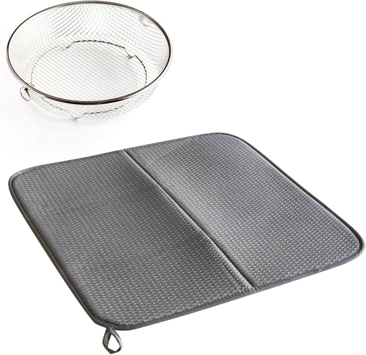 Beworth Style Beater Selection KN-270030S Set (Round Shallow Type + Mat) Approx. W10.2 x D9.8 x H2.8 inches (W26 x D25 x H7 cm), Round, Shallow Type, Dishwasher Safe, Stainless Steel, Large Capacity