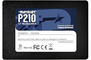 Patriot P210 - 1TB Internal SSD - SATA 3 2.5" - Solid...