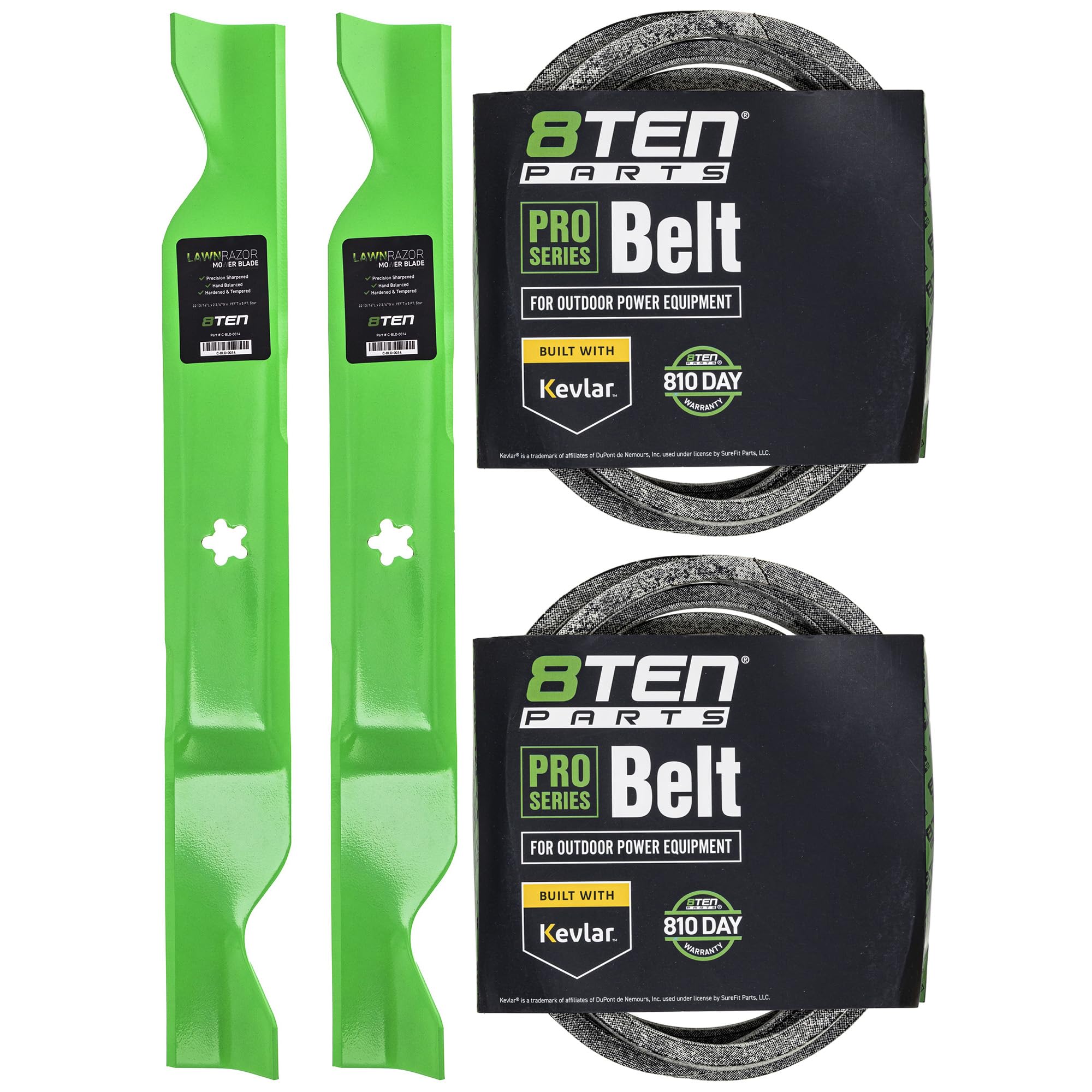 ゆん Amazon.com : 8TEN Deck Blade Belt Kit for Husqvarna YTH21K46