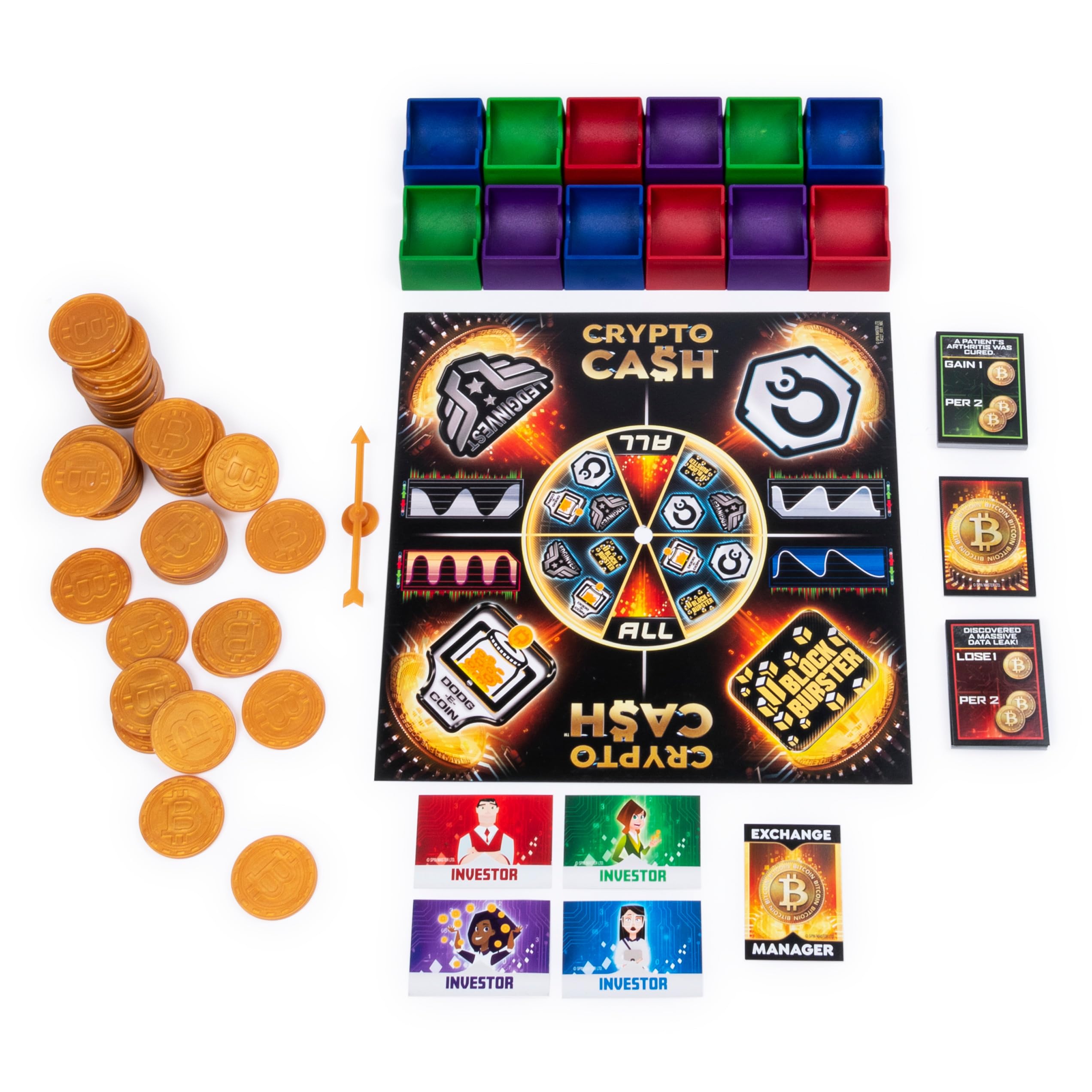 Amazon.com: Crypto Cash Game, Fast-Paced Bitcoin Betting Game for Teens and  Adults Aged 14 and Up : Toys & Games
