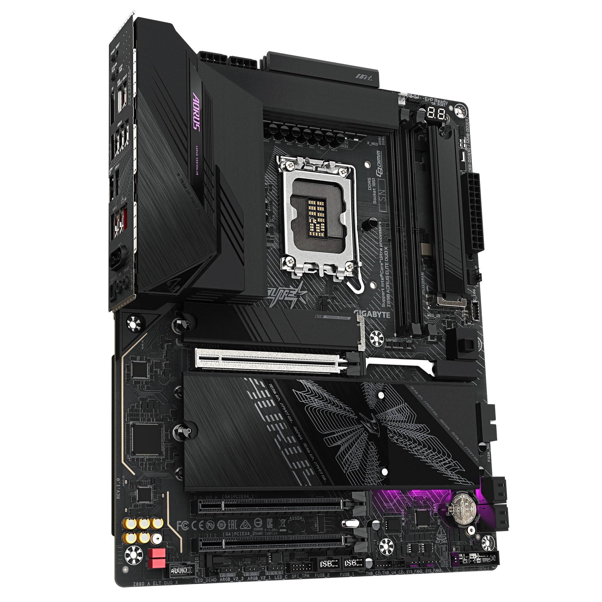 Amazon | GIGABYTE Z890 AORUS ELITE DUO X ATXマザーボードMB7012