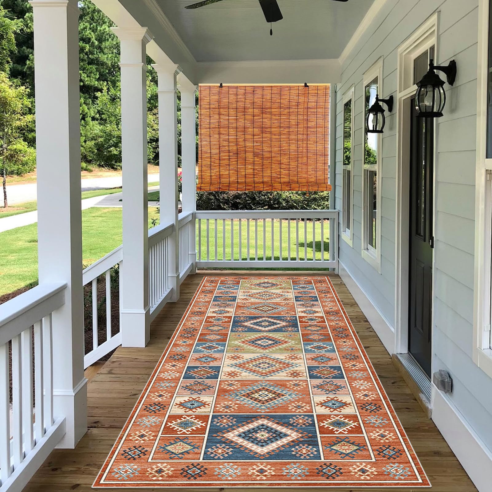 Alfombra Pasillo Larga Alfombra Cocina Lavable Antideslizante 100 x 300 cm Tapete Corredor Felpudo de Entrada, Antideslizante Lavables Corredor para Puerta Entrada Interior Absorbente Felpudo