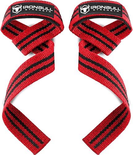 Correas de levantamiento de pesas para levantamiento de pesas (1 par) - Correas de levantamiento acolchadas para peso muerto, levantamiento de