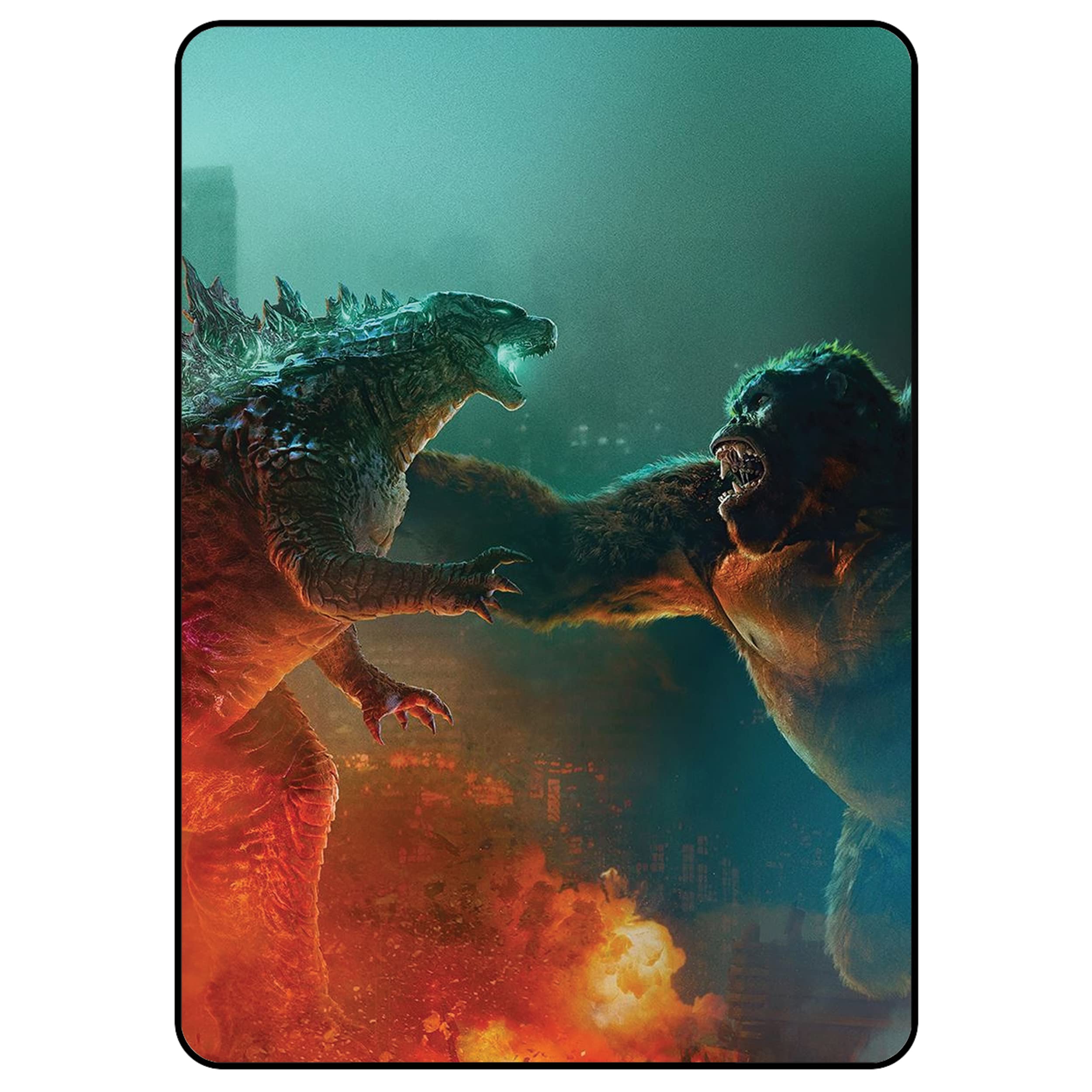 Notycase Protective Printed Flip Cover Case For Apple iPad Air 4th Gen 10.9 Godzilla vs King Kong