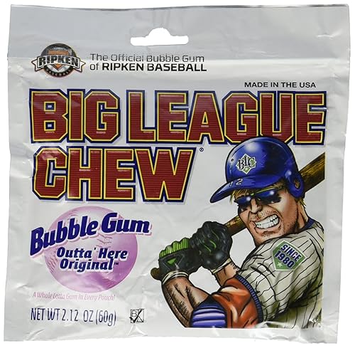 Big Liga Masticar Bubble Gum sabor original 12Count