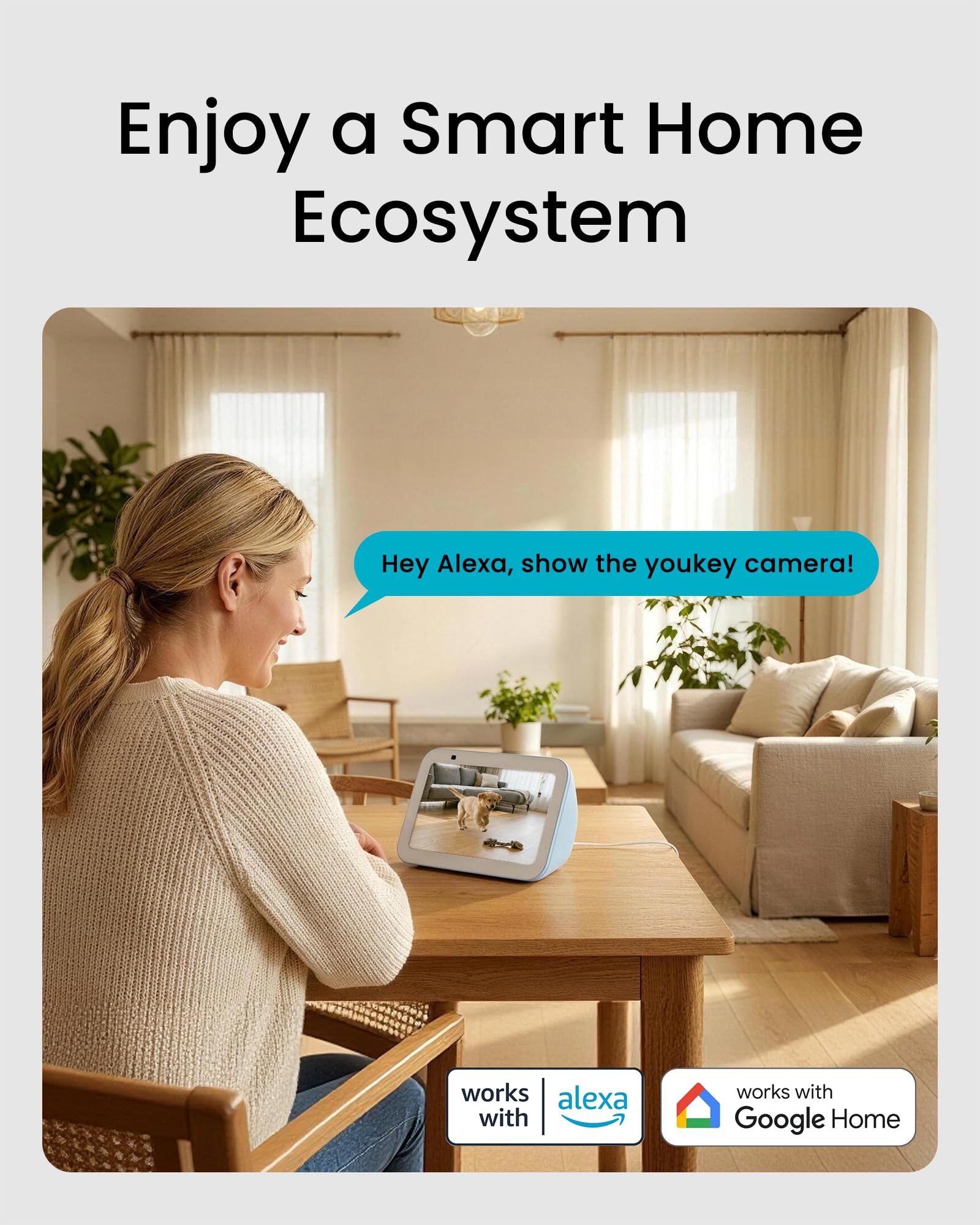 youkey 2K 360° Innenkamera