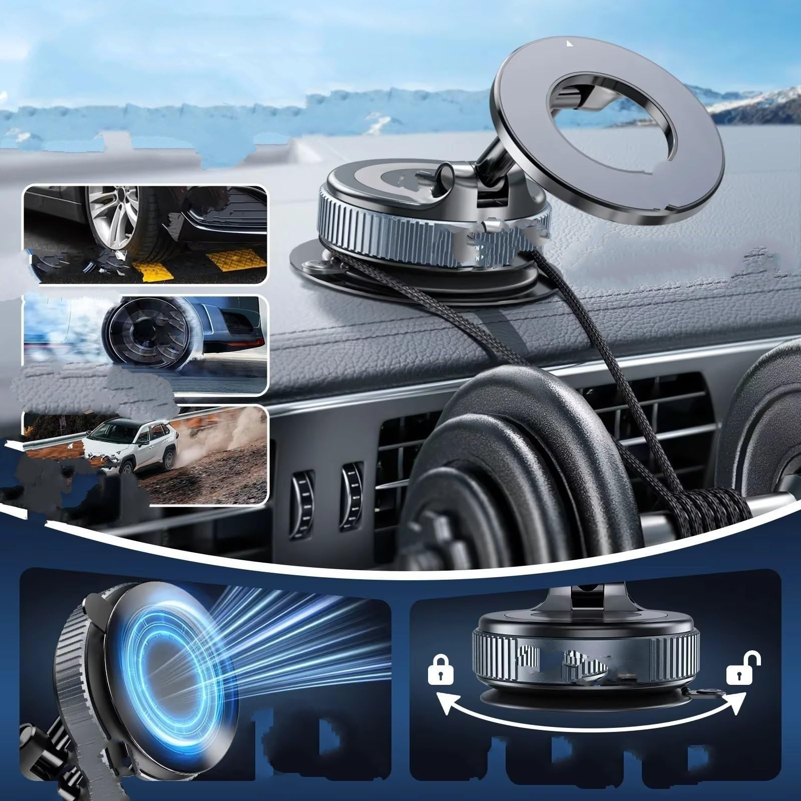 Supporto Telefono Navigazione Auto Ricambi Auto Universali