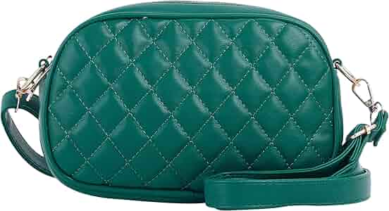 VK Lightweight Soft Quilted Vegan Leather Shoulder Bag for VK Lightweight Soft Quilted Vegan Leather Shoulder Bag for