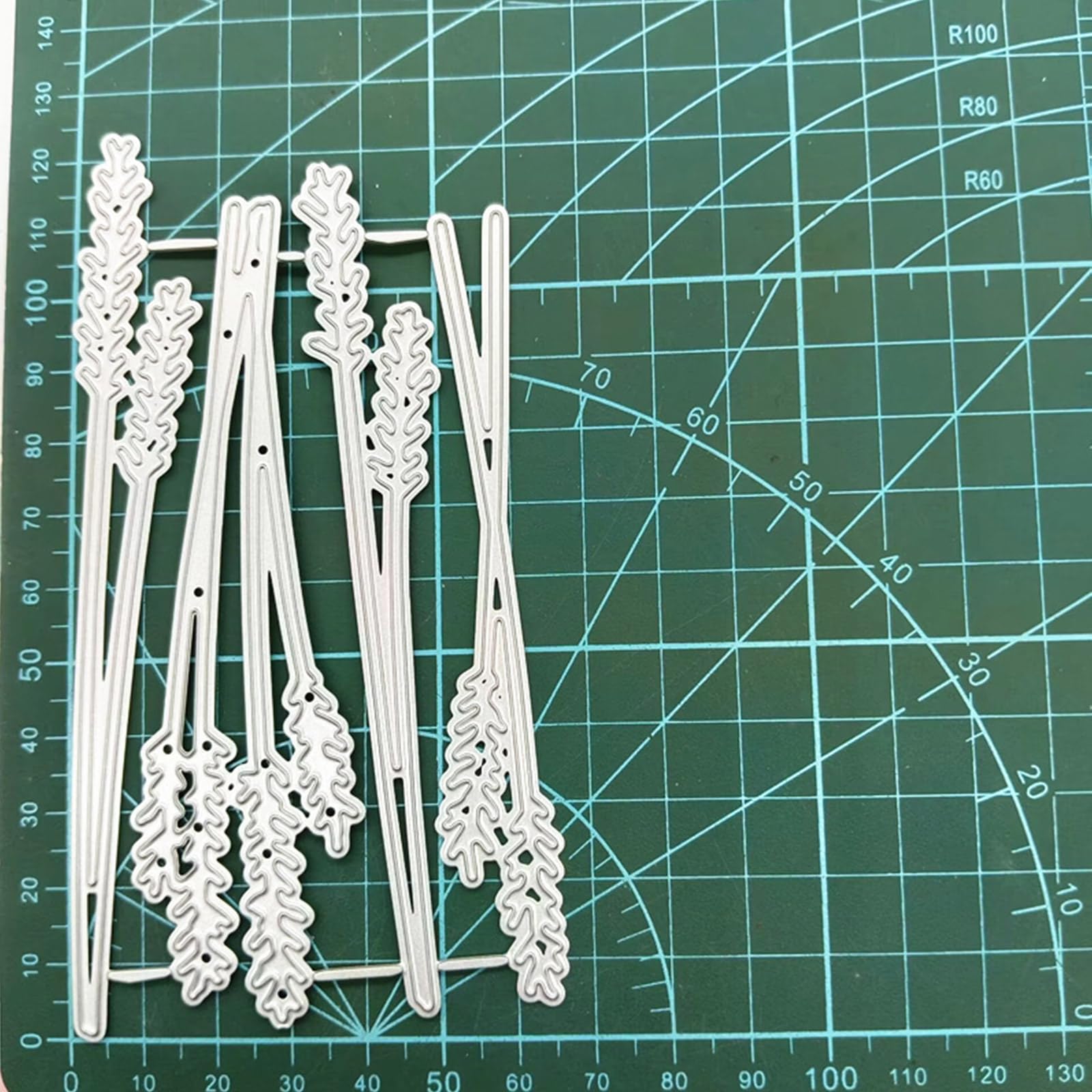 6 Fustelle Per Scrapbooking A Forma Di Fiore - Stencil Per Biglietti Fai Da Te, Album E Decorazioni Creative - Foto 2