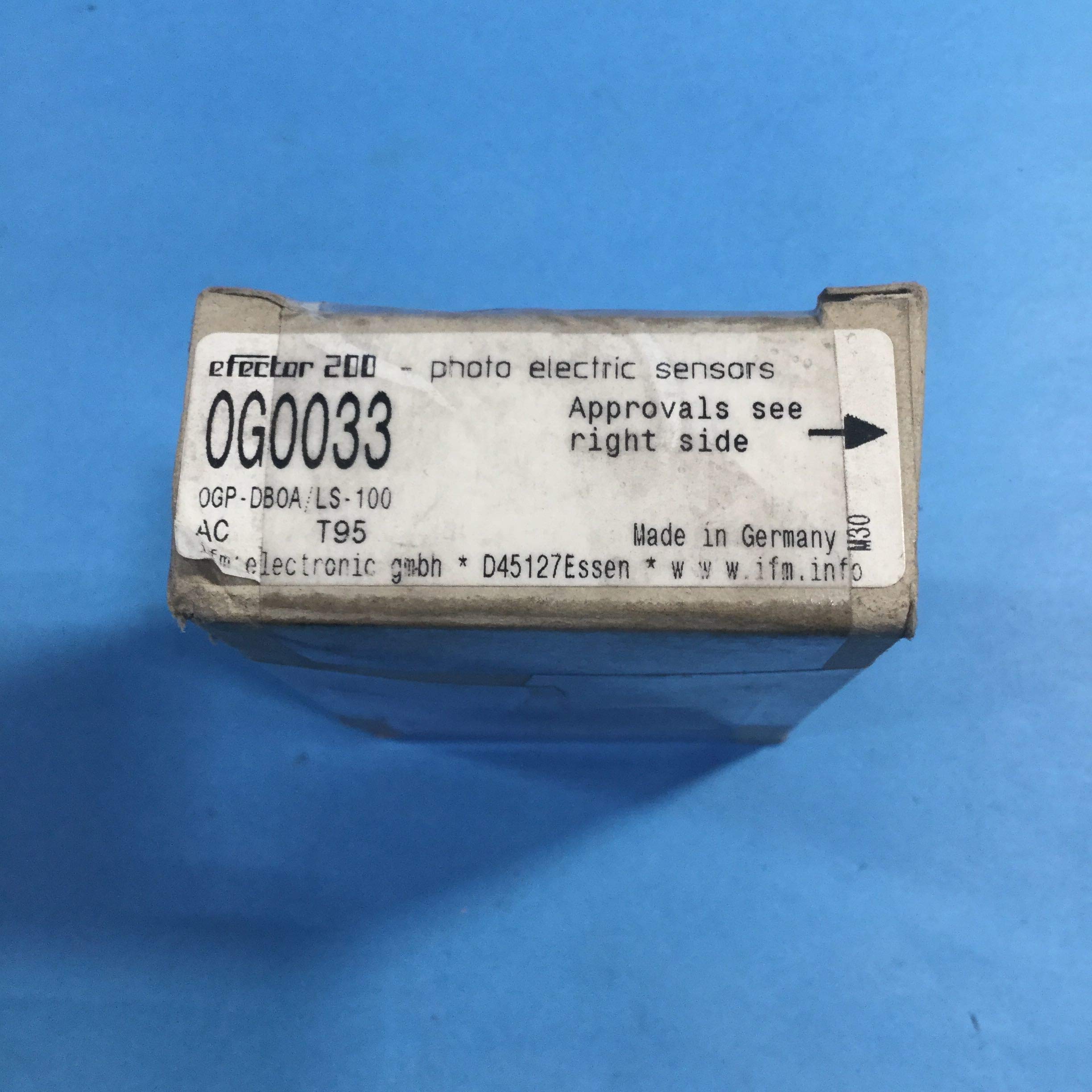 Ifm Efector 0G0033 Sensor 0GP-DB0A/LS-100 OG0033