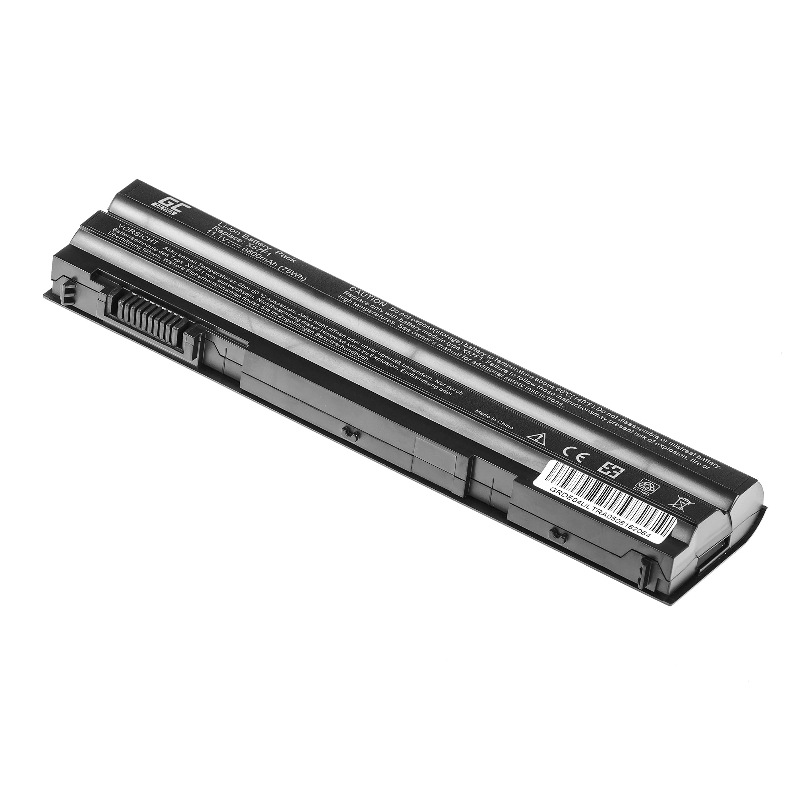 Green Cell® Ultra Série 8858X M5Y0X T54FJ Batterie pour Dell Latitude E5420 E5430 E5520 E5530 E6420 E6430 E6440 E6520 E6530 E6540 Ordinateur PC Portable (Les Cellules Panasonic, 6800mAh)