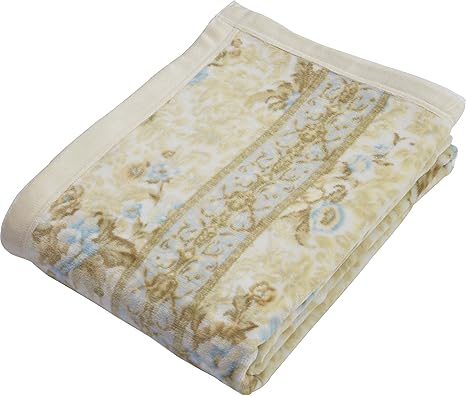 Amazon Co Jp 京都西川 毛布 ブルー 140 200 綿毛布 洗える 日本製 マイヤー 通年使える 綿100 Cnk1611 ホーム キッチン