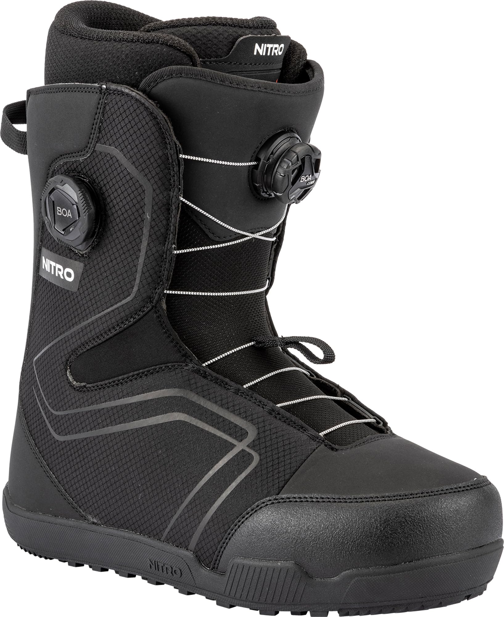 Nitro Sentinel Boa Boot Bottes de Snowboard Hommes Noir MP 29.0 EU 44