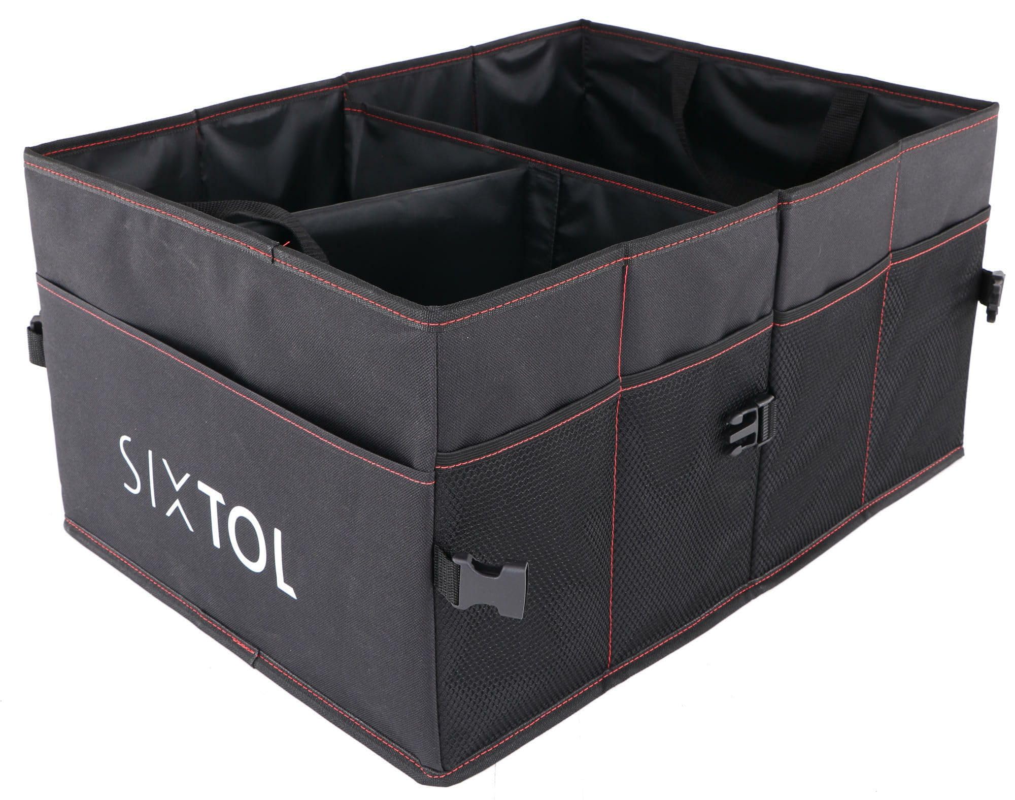 CAR COMPACT 14 | Organizador para maletero de coche | 14 compartimentos | plegable | con compartimentos
