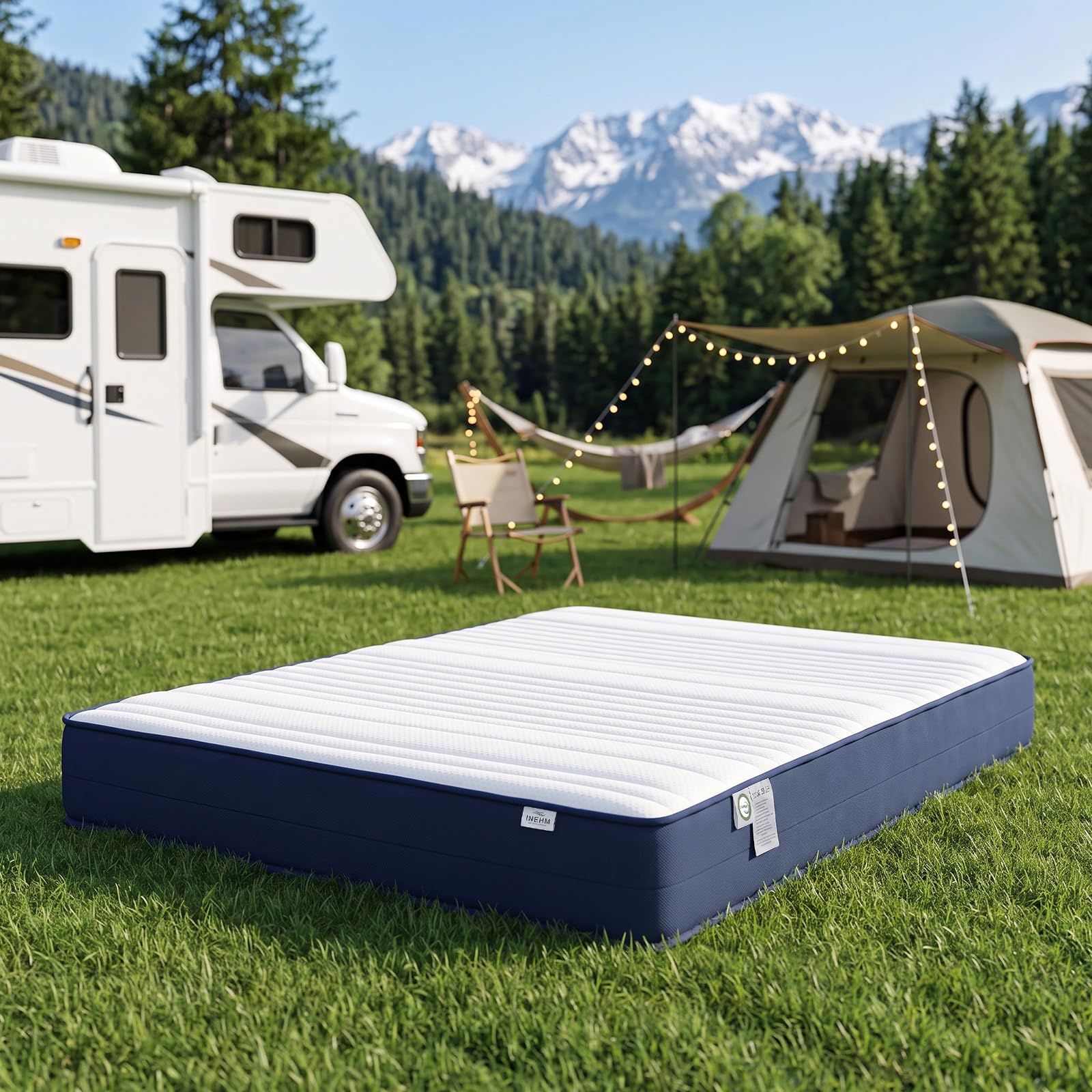 Photo 1 of INEHM RV Short King Mattress, 10-inch Gel Memory Foam