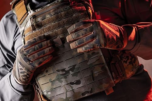 Miniatura 8 de Glove Station The Impulse - Guantes tácticos de tiro para hombre con compatibilidad con pantalla táctil, diseño ligero y agarre excepcional para