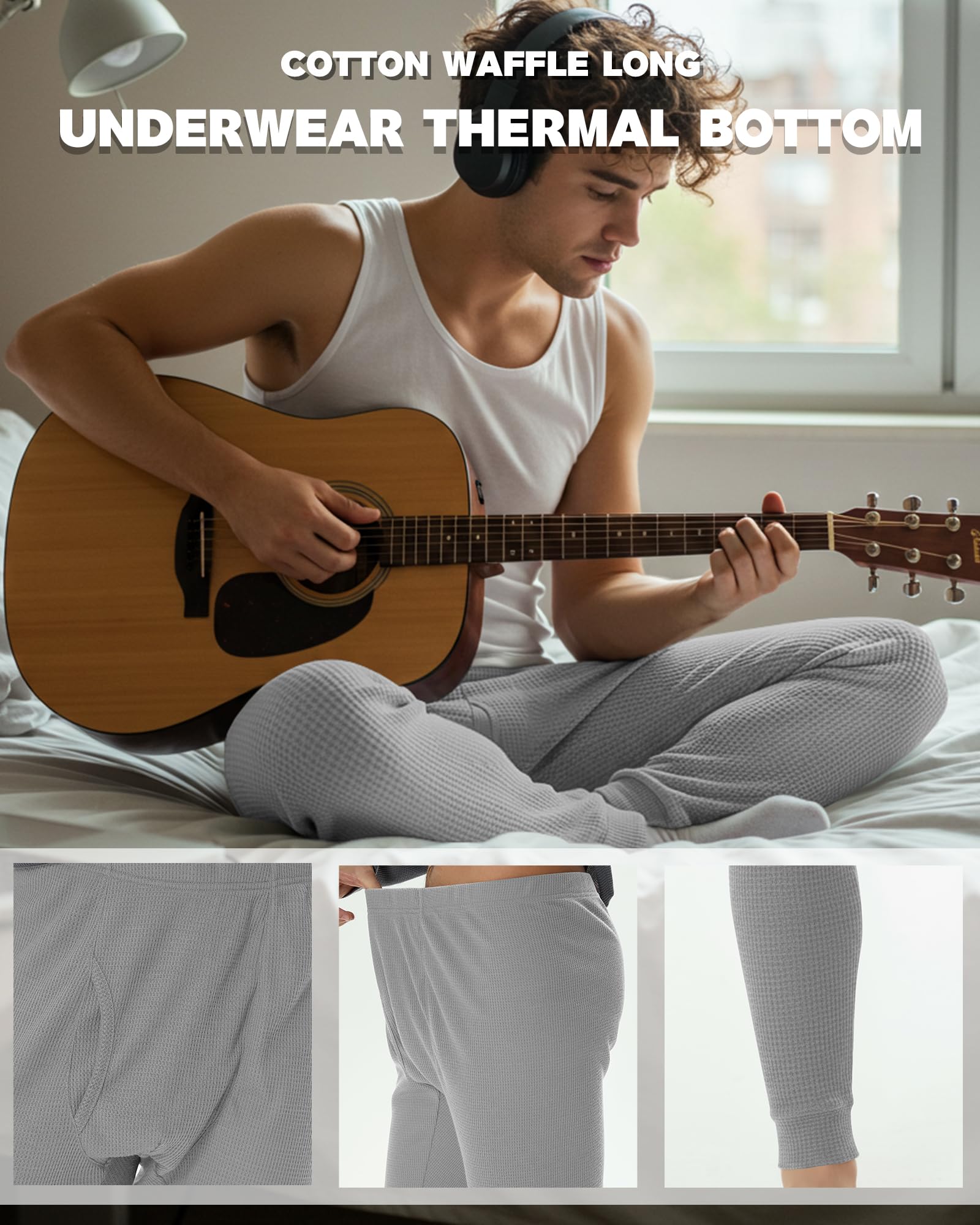 3er-Pack Thermohosen für Herren