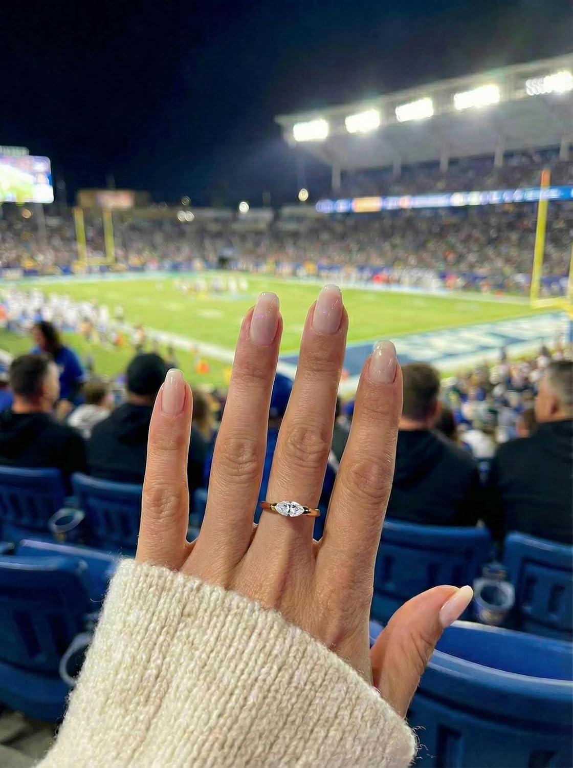 1CT Marquise Cut Moissanite Engagement Ring - 14K White Gold Plated 925 Silver for Women, Vintage Solitaire Style with Luxury Gift Box, Sparkling Proposal Jewelry​ - Image 7