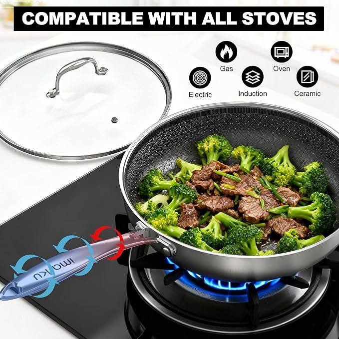 Set Cuchillos Cocina 14 Piezas Acero Inoxidable miniatura 8