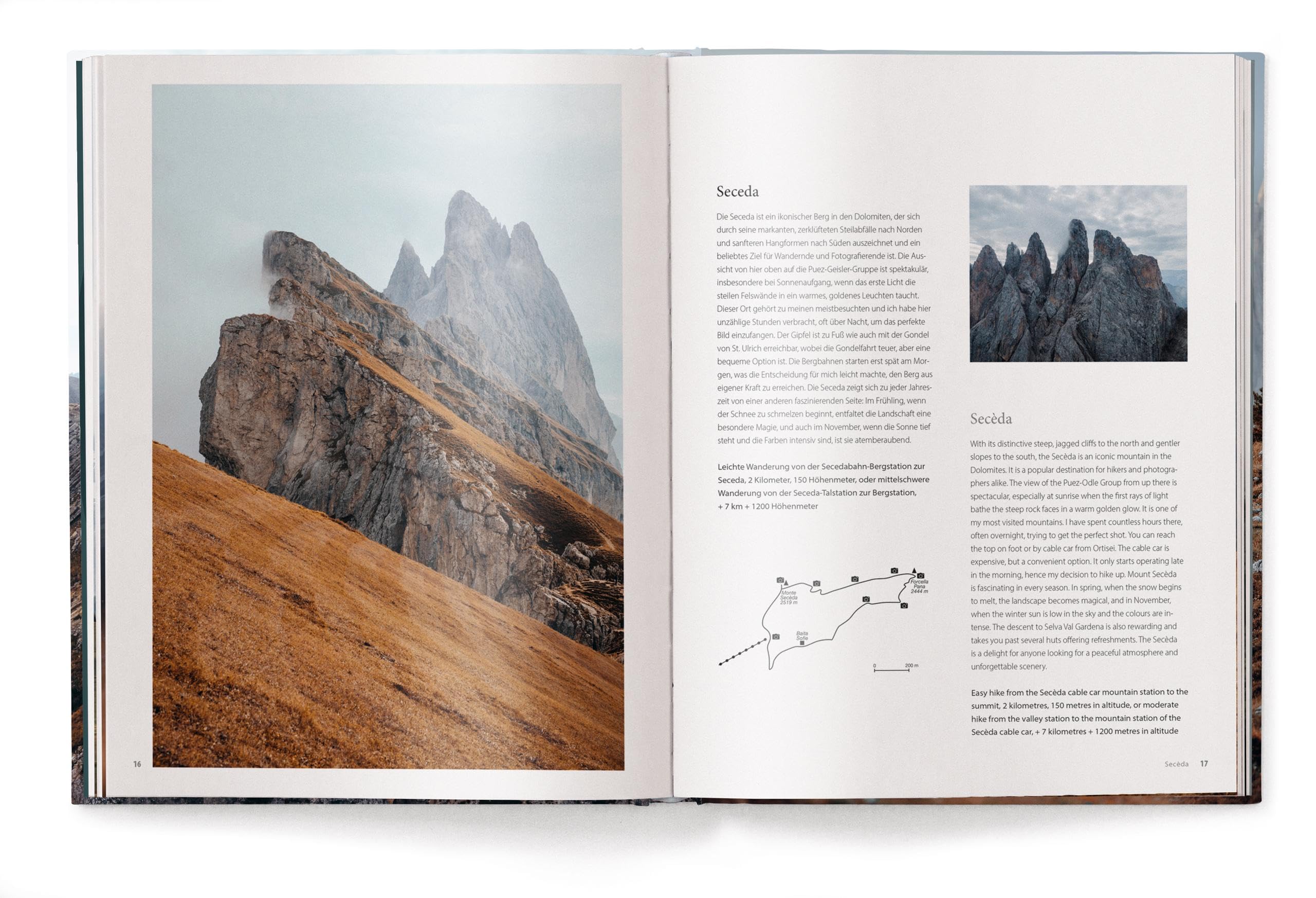 Escape Discovering the Dolomites. A Visual Journey and Adventures /anglais/allemand
