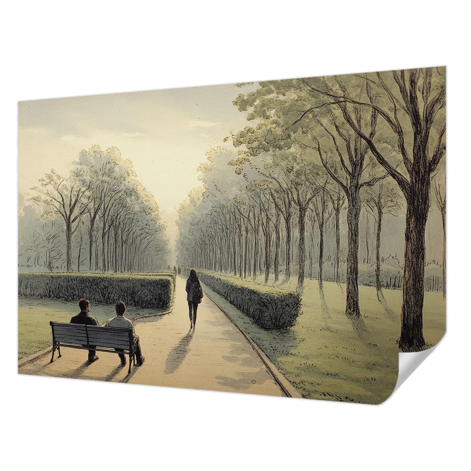 Revêtement mural autocollant 152x104 cm résistant aux taches pour salon