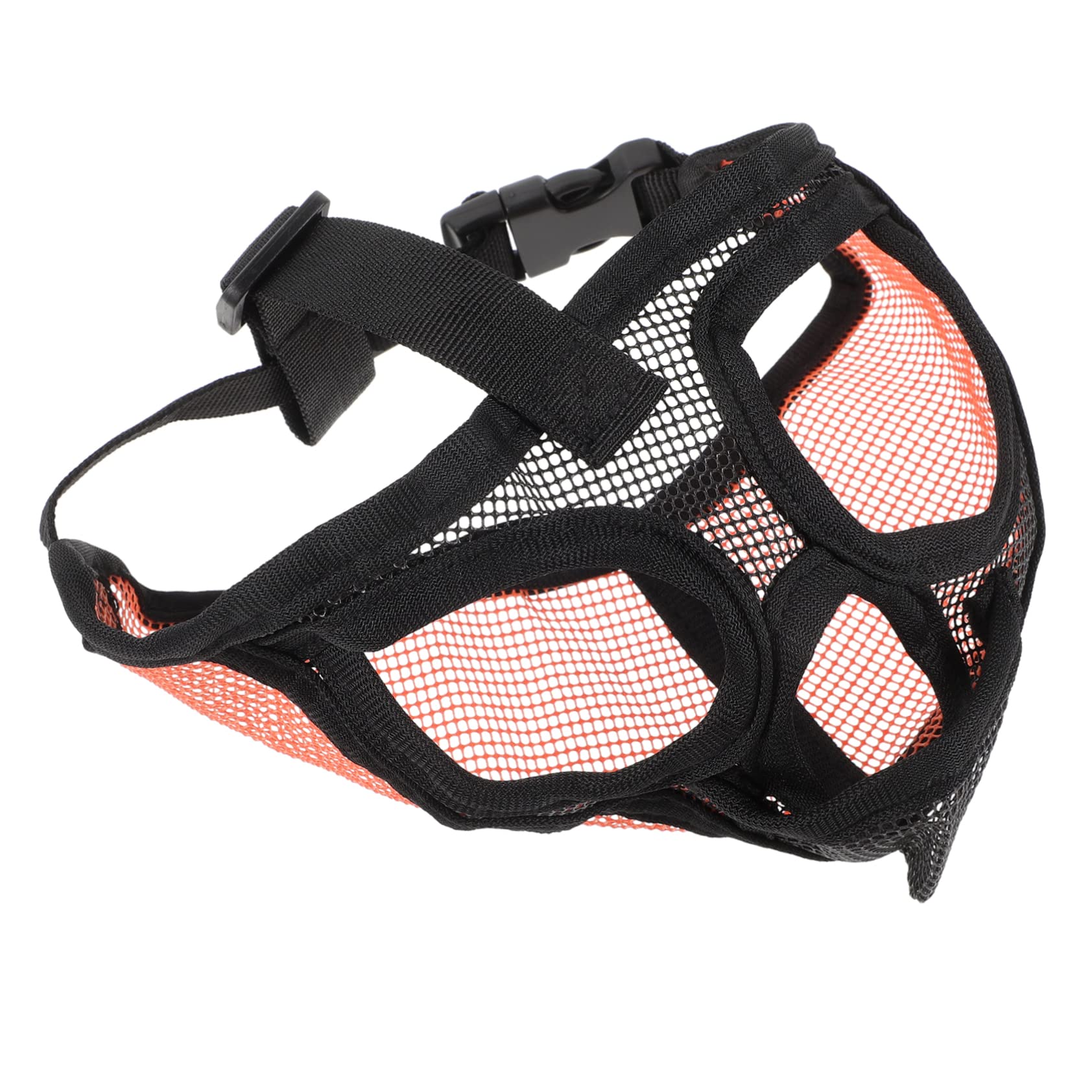 POPETPOP 3pièces Muselière Respirante pour Chien à Museau Court Confortable Et Ajustable Idéale pour Prévenir Les Aboiements Morsures Accessoire Pratique pour Bulldog Et Autres Races