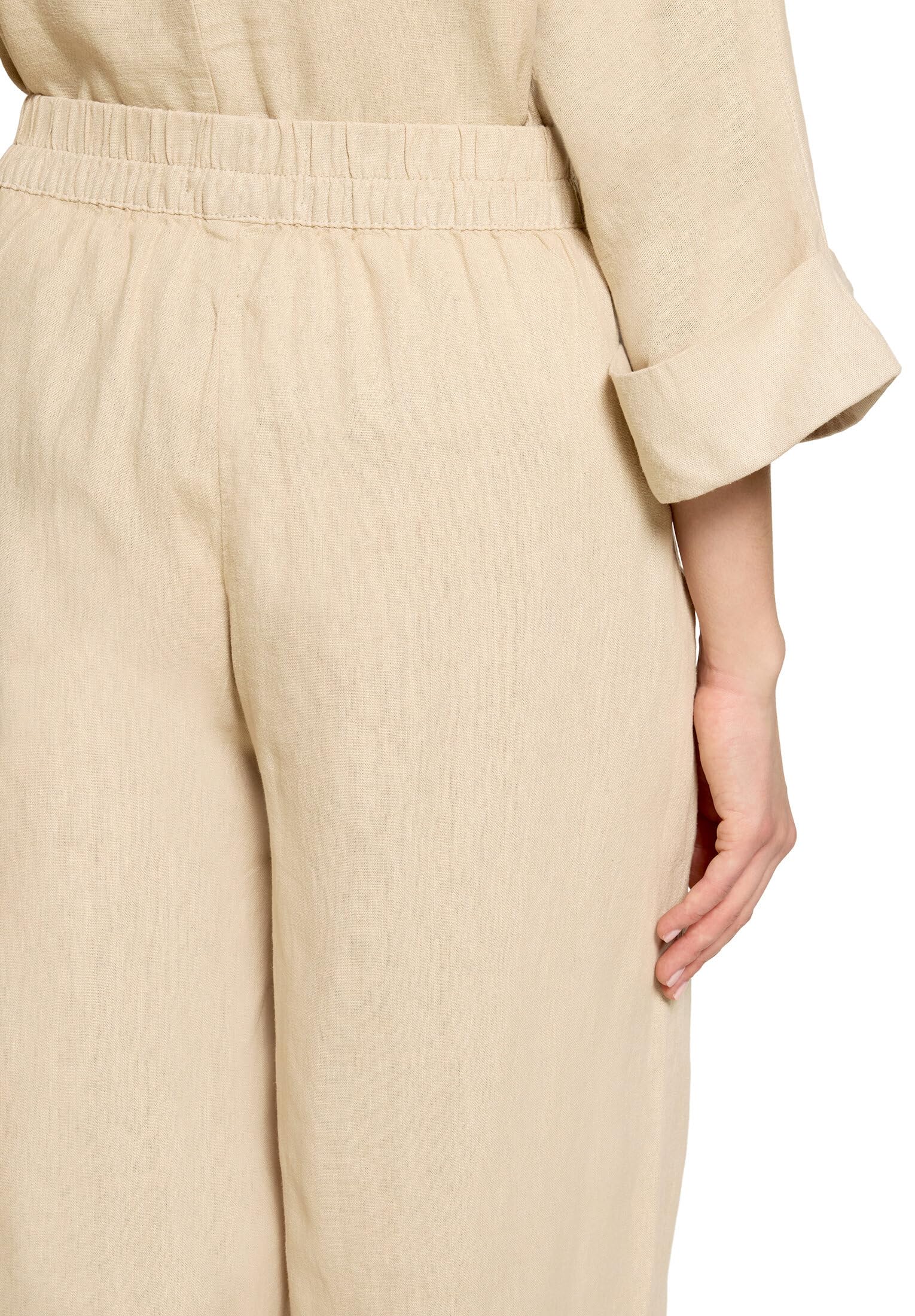 Cartoon Damen Leinenhose mit Gummizug