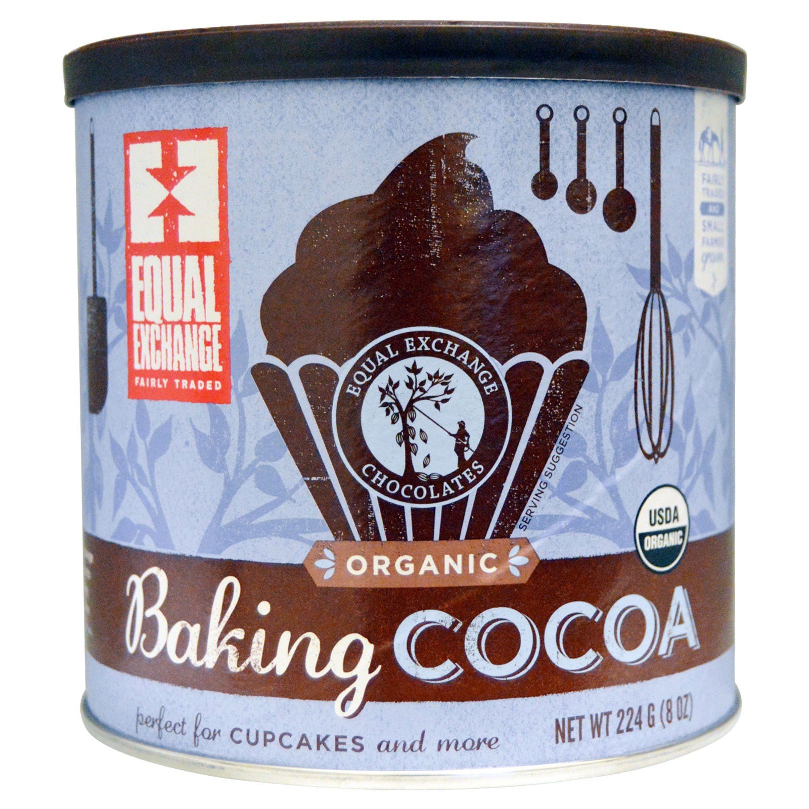 Organic Baking Cocoa, 8 oz (224 g)(PACK 1)
