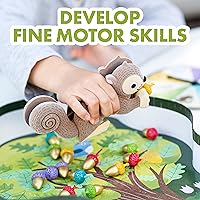 Vista 5 de Educational Insights edición especial, juego The Sneaky, Snacky Squirrel, preescolar y niños pequeños, juego de mesa para niños de 3 a 5 años