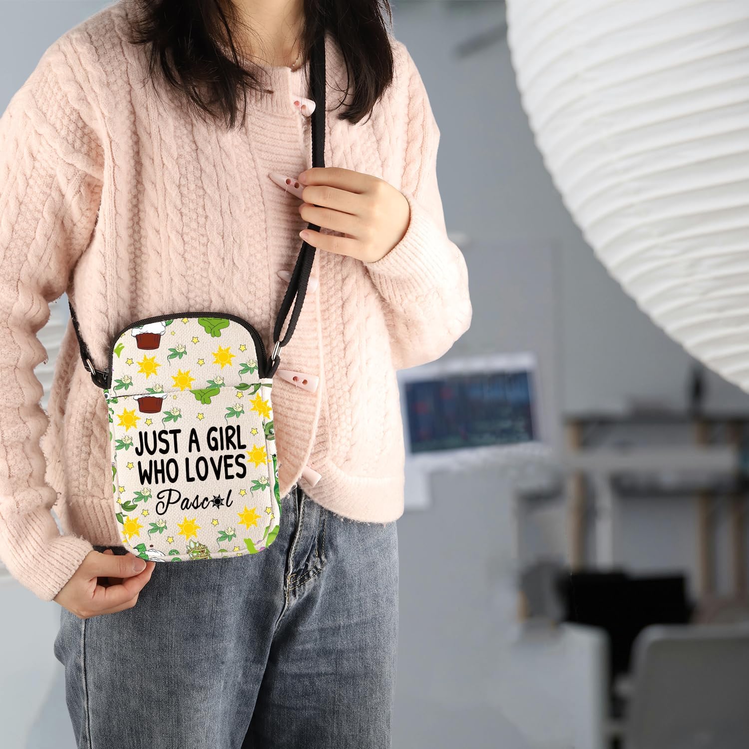 Chameleon Crossbody Bag Cartoon Movie Fans Gift Chameleon Lover Wallet Bag Cartoon Movie Wallet Bag - Image 2