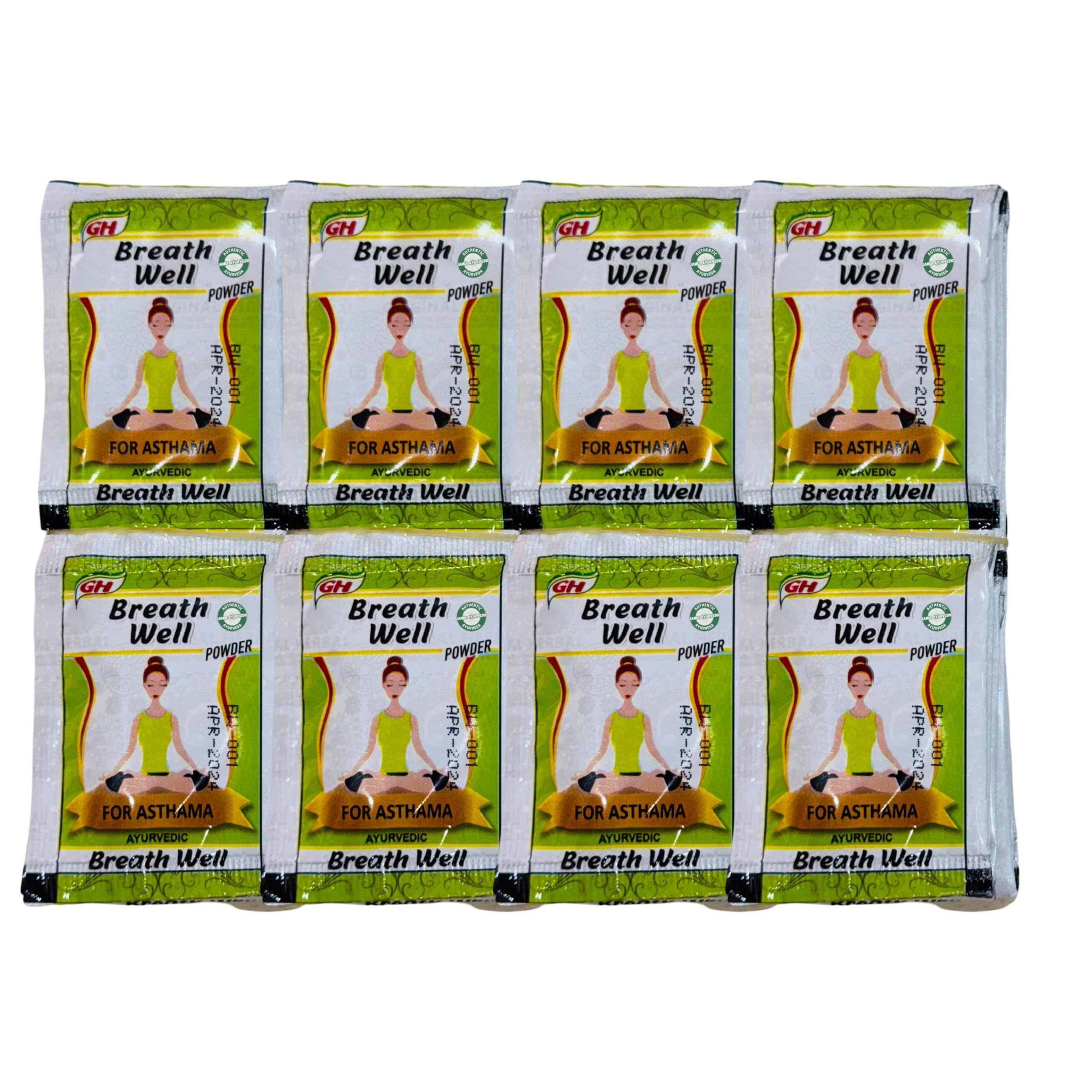 GH Breath Well Ayurvedic Powder for Cough and Cold, 56 Sachets-image-13