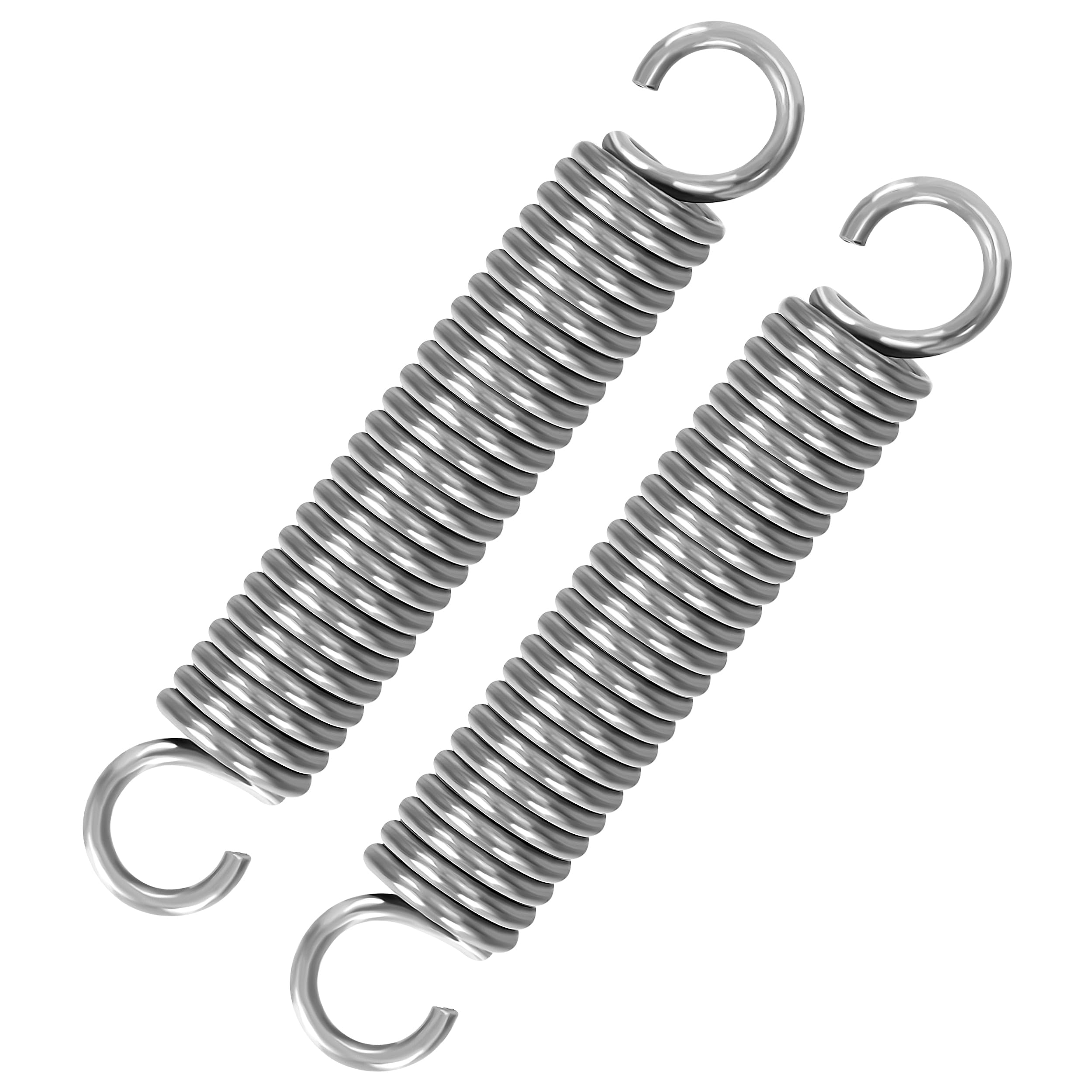 Vervanging veren, assortiment trekveren, 20 stuks draaddiameter 0,3 mm roestvrij staal retour kleine compressie trekveren L=10-50(45mm Vervanging veren, assortiment trekveren, 20 stuks draaddiameter 0,3 mm roestvrij staal retour kleine compressie trekveren L=10-50(45mm