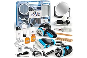 JOYIN Barber Shop Pretend Play Toy: Ultimate Shaving Kit for Boys!