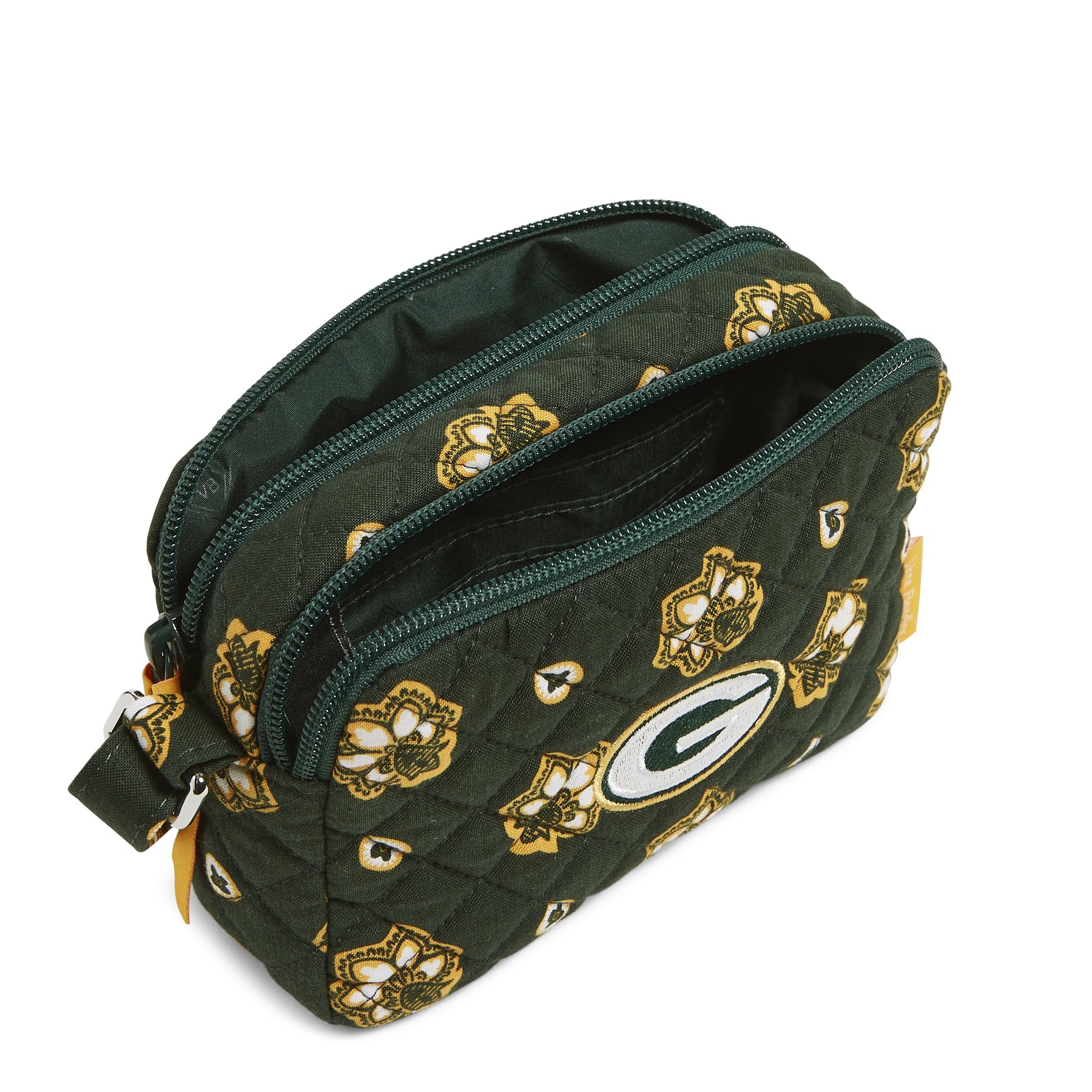 Vera Bradley Damen Cotton NFL Small Stadium Crossbody Bag (Multiple Teams Available) Umhängetasche