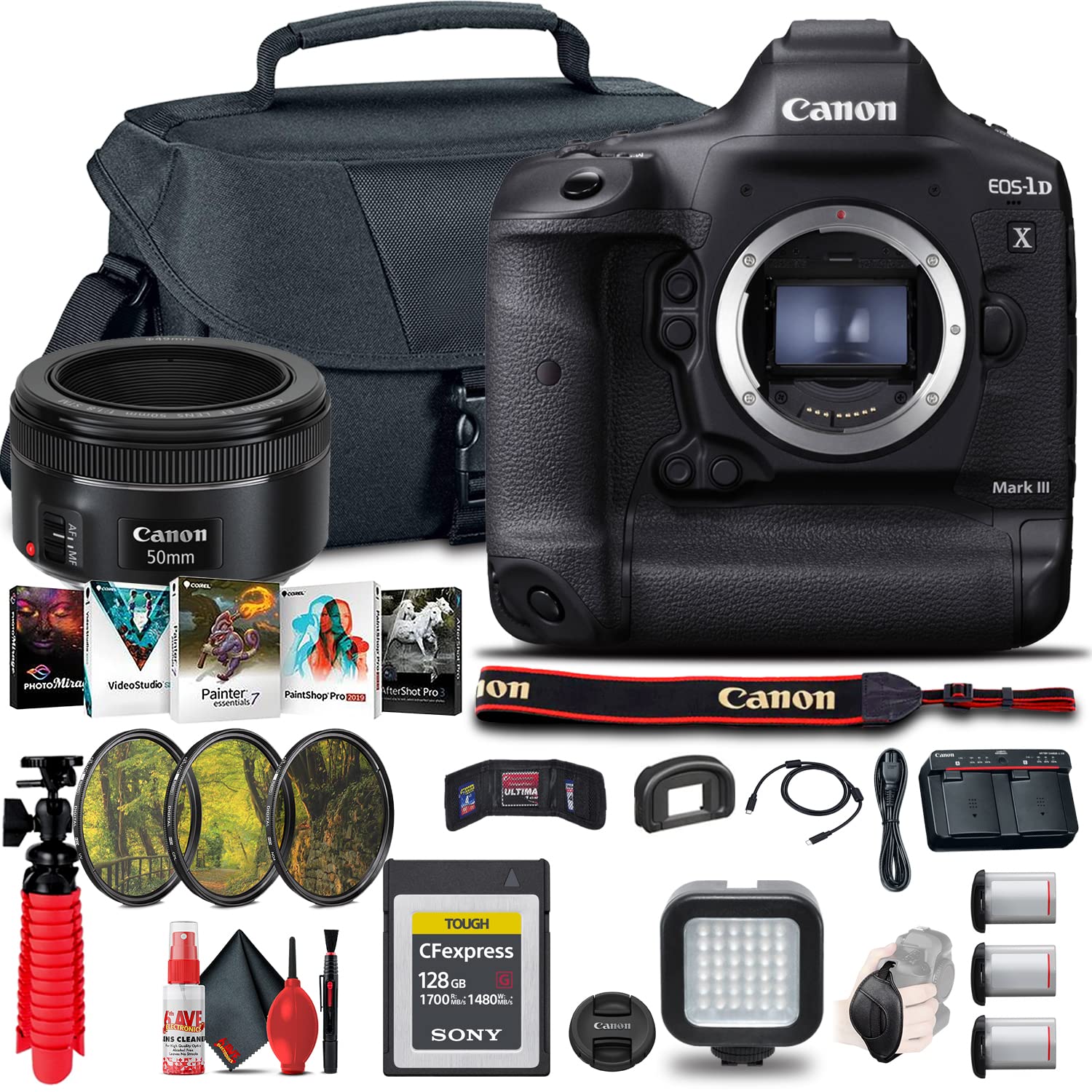 Amazon.com : Canon EOS-1D X Mark III DSLR Camera (Body Only