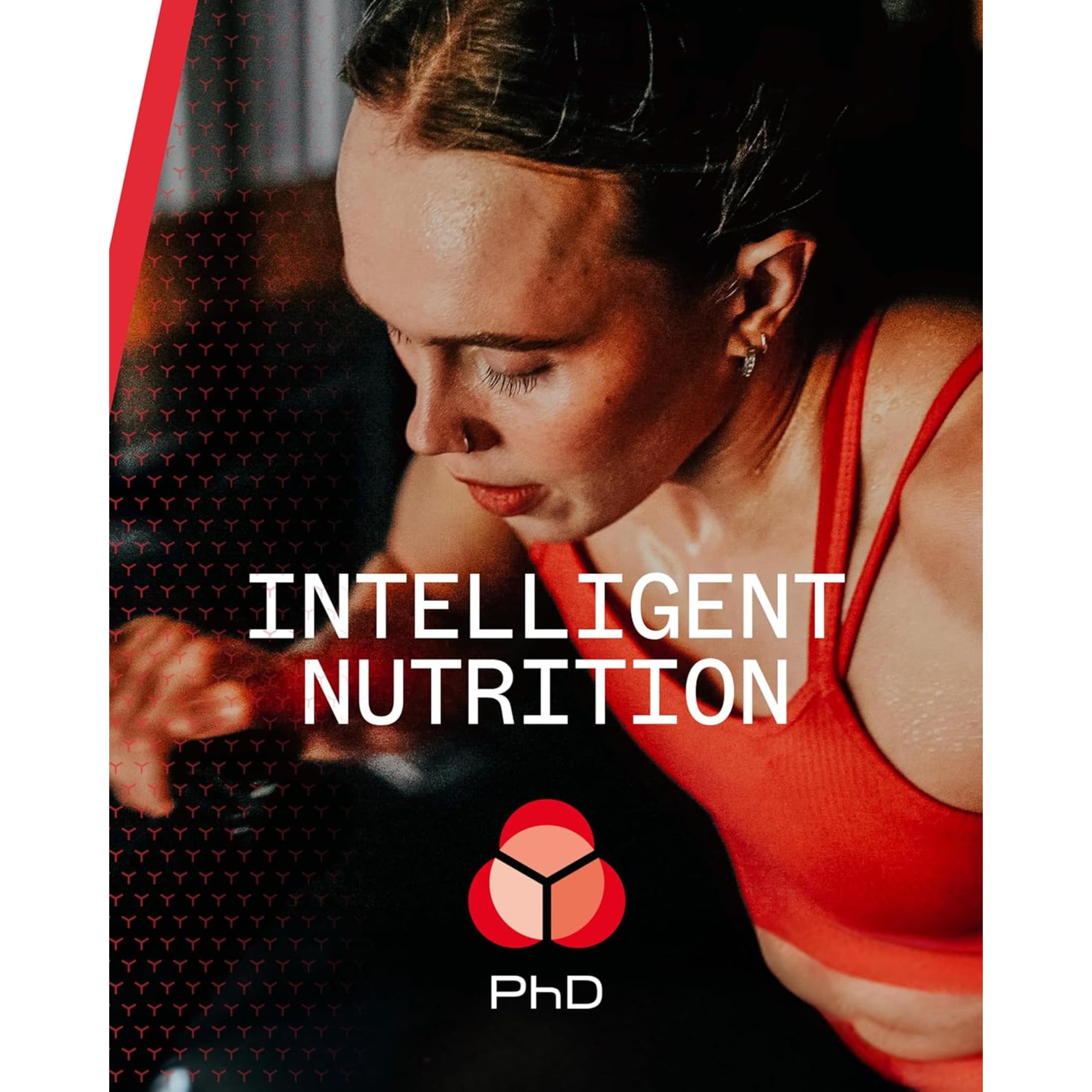 PhD Nutrition Smart Protein Bar niskokaloryczny, odżywcze batony białkowe/przekąski proteinowe, wysokobiałkowy, niskosłodzony, czekoladowy aromat orzechów laskowych, 20 g białka, baton 64 g (12