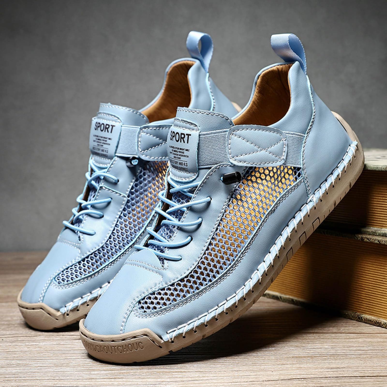 Zapatos Ligeros y Antideslizantes para Caminar, de Suela Blanda, para Primavera y Verano, para Personas de Edad y Mayores, cómodos y Seguros para el día a día, Ideales para Paseos