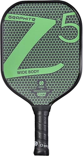 Miniatura 2 de Onix Graphite Z5 - Paleta de pickleball de fibra de carbono y grafito, con agarre cómodo acolchado, aprobado por USA Pickleball