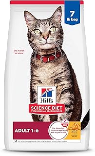 Alimento seco para gatos adultos, receta de pollo para un cuidado óptimo de Hill's Science Diet
