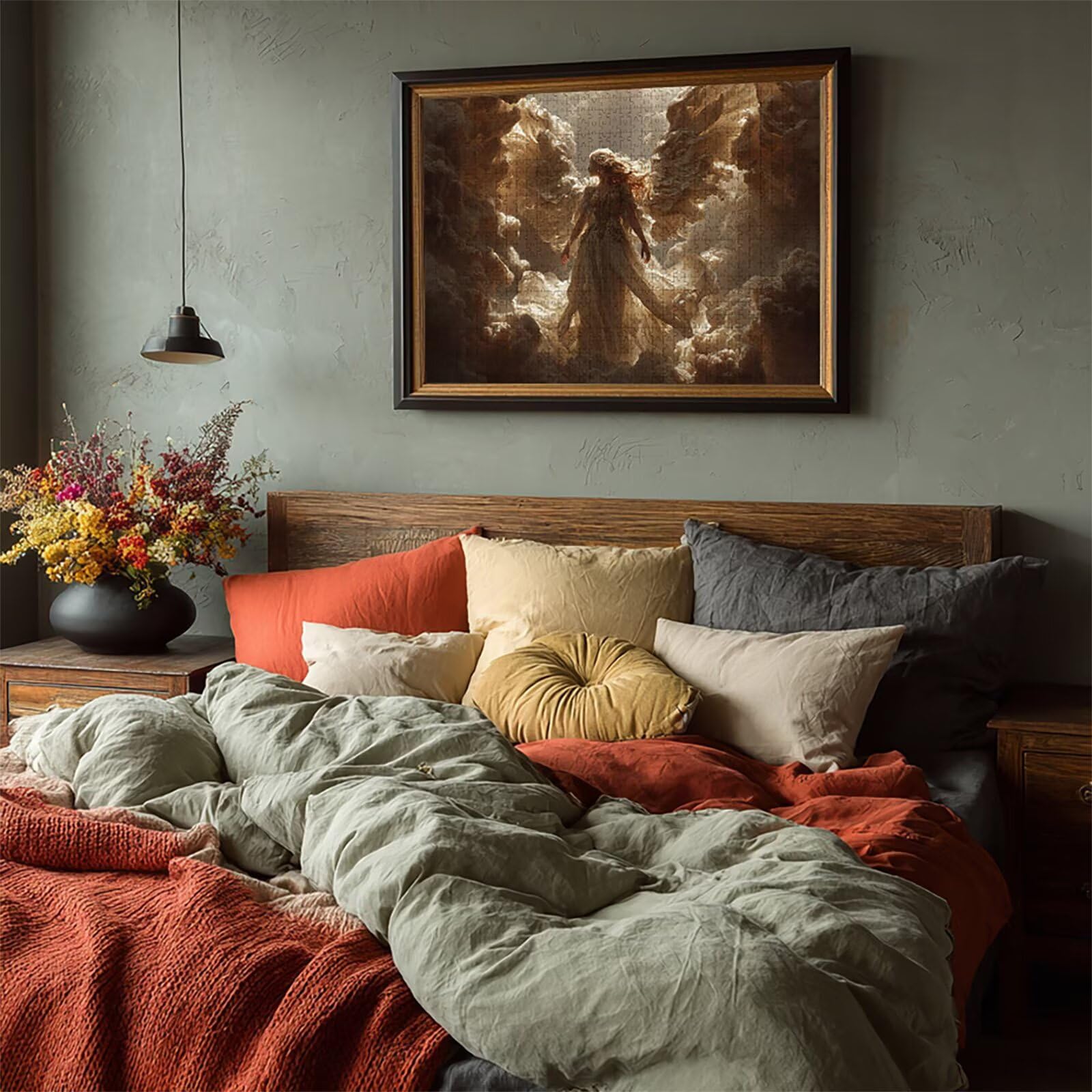 Puzzle Arte con Scatola Cloud, Ala Puzzle Legno 6000 Pezzi Adulti 179x105cm, DIY Classici Gioco, Attività di Intrattenimento ad Alta Difficoltà, Jigsaw Per Tutta La Famiglia, Regalo Donna, S-6120